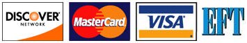 cards RV Rental Arizona visa -master card-discover accepted